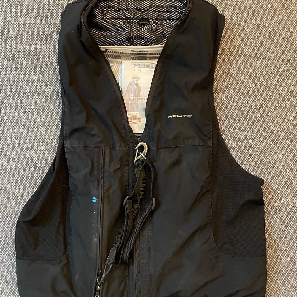 Helite Black Safety Vest